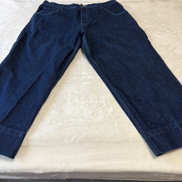 Sean John Denim Collection Blue Jeans Mens 42/28 Baggy Carpenter Style Pants - Picture 1 of 12
